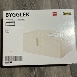 BYGGLEK  10 X 6 7/8” X 4 1/2” brand new in box lego ikea